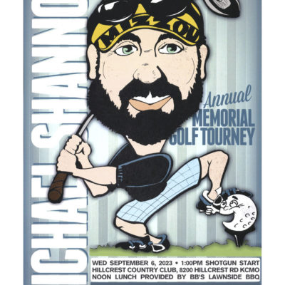 Michael Shannon Golf Tournament 2023 poster