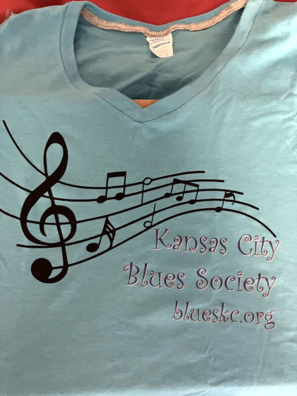 2024 KCBS tee shirt design - musical blues - front