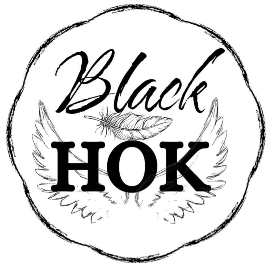 black hok logo
