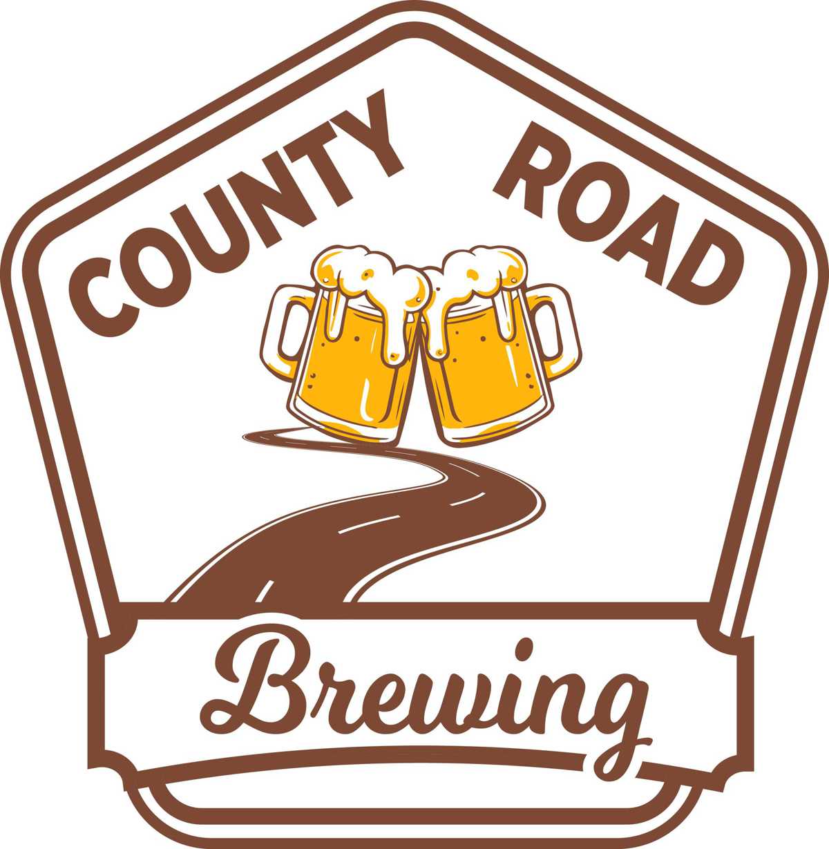 county road brewing logo